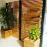 Caustra bresilien original,contemporain et robuste realisé à base de palette dans le respect d'une demarche ecologique.